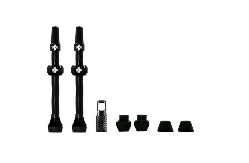 MUC-OFF Tubeless Ventil Kit V. 2.0 60mm Sort 1 MUC-OFF Tubeless Ventil Kit V. 2.0 60mm Sort