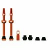 MUC-OFF Tubeless Ventil Kit V. 2.0 60mm Orange
