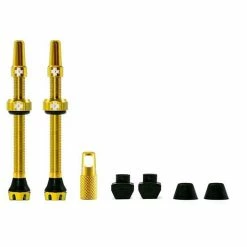 MUC-OFF Tubeless Ventil Kit V. 2.0 60mm Gold
