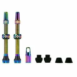 MUC-OFF Tubeless Ventil Kit V. 2.0 60mm Iridescent