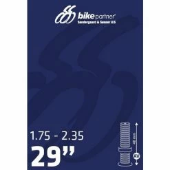BIKEPARTNER Slange 29 X 1.75-2.35 Auto Ventil