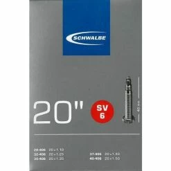 SCHWALBE Slange 20 X 1.35-1.50 48mm Racerventil