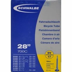 SCHWALBE Slange 700 X 28-45 Racer Ventil 60mm