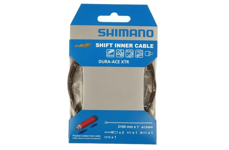 SHIMANO Gearkabel Racer DA9000 1 Stk.. 1.2x2100mm. Polymer 1 SHIMANO Gearkabel Racer DA9000 1 Stk.. 1.2x2100mm. Polymer
